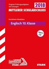 Mittlerer Schulabschluss 2018 - Nordrhein-Westfalen - Englisch, mit MP3-CD