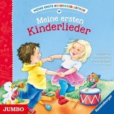 Meine erste Kinderbibliothek. Meine ersten Kinderlieder, 1 Audio-CD