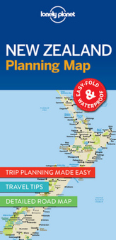 Lonely Planet Planning Map New Zealand