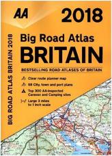 AA Big Road Atlas Britain 2018