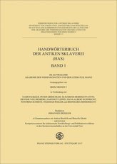 Handwörterbuch der antiken Sklaverei (HAS), Buchausgabe, 3 Teile