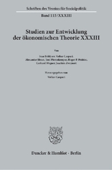 Kontinuität und Wandel in der Institutionenökonomie