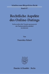 Rechtliche Aspekte des Online-Datings.