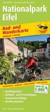 PublicPress Rad- und Wanderkarte Nationalpark Eifel