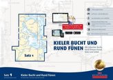 Delius Klasing-Sportbootkarten: Kieler Bucht und Rund Fünen (Ausgabe 2018), m. CD-ROM