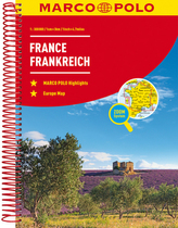 MARCO POLO Reiseatlas Frankreich 1:300 000. France
