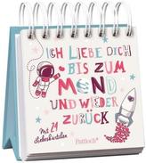 Ich liebe dich bis zum Mond und wieder zurück