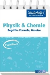 Pocketblock Physik & Chemie - Begriffe, Formeln, Gesetze