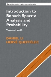 Introduction to Banach Spaces: Analysis and Probability, m. 1 Buch, m. 1 Buch