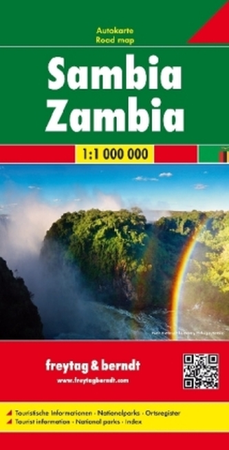 Freytag & Berndt Autokarte Sambia. Zambia. Zambie Freytag & Berndt Autokarte Sambia. Zambia. Zambie