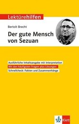 Lektürehilfen Bertolt Brecht Der Gute Mensch von Sezuan