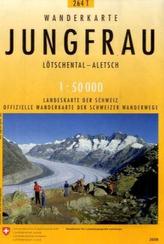 Landeskarte der Schweiz Jungfrau