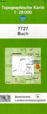 Topographische Karte Bayern Buch