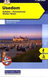 Kümmerly & Frey Outdoorkarte Usedom