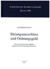 Sitzungsausschluss und Ordnungsgeld