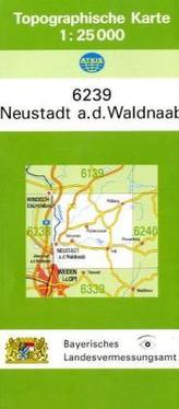 Topographische Karte Bayern Neustadt a. d. Waldnaab
