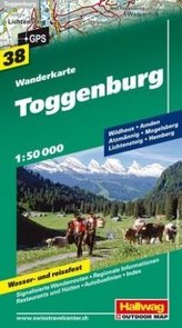Hallwag Outdoor Map Toggenburg
