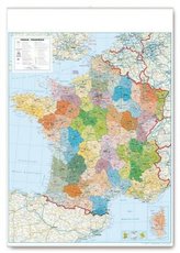 Departementkarte Frankreich, Planokarte