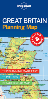Lonely Planet Planning Map Great Britain