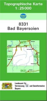 Topographische Karte Bayern Bayersoien