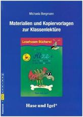 Materialien und Kopiervorlagen zur Klassenlektüre Ätze - Das Tintenmonster in der Geisterbahn / Silbenhilfe