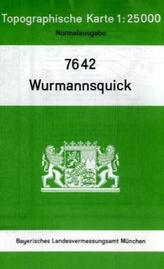 Topographische Karte Bayern Wurmannsquick