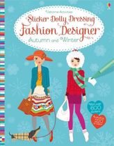 Sticker Dolly Dressing Fashion Designer Autumn and Winter