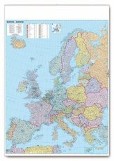 Organisations- und Straßenkarte Europa, Planokarte