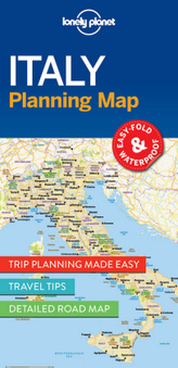 Lonely Planet Planning Map Italy