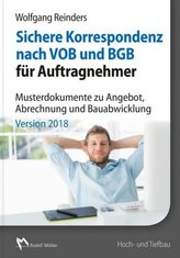 Sichere Korrespondenz nach VOB und BGB für Auftragnehmer, 1 CD-ROM