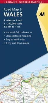 AA Road Map Britain Wales