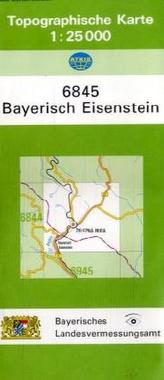 Topographische Karte Bayern Bayerisch Eisenstein