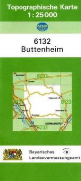 Topographische Karte Bayern Buttenheim