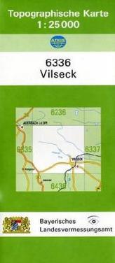 Topographische Karte Bayern Vilseck