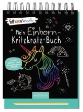 Mein Einhorn-Kritzkratz-Buch, m. Holzstift