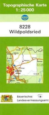 Topographische Karte Bayern Wildpoldsried