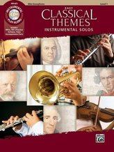 Easy Classical Themes Instrumental Solos, Alto Saxophone, w. Audio-CD