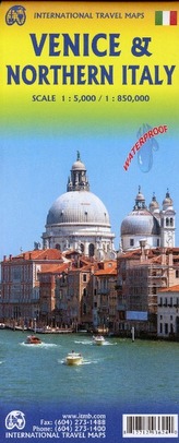Stadtplan Venice - Straßenkarte North Italy