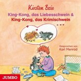 King-Kong, das Liebesschwein & King-Kong, das Krimischwein, 1 Audio-CD