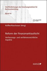 Reform der Finanzmarktaufsicht
