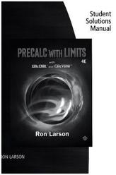 Study Guide with Instructor's Website for Larson's Precalculus with Limits