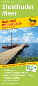 PUBLICPRESS Rad- und Wanderkarte Steinhuder Meer