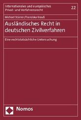 Ausländisches Recht in deutschen Zivilverfahren