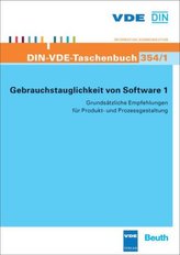 Gebrauchstauglichkeit von Software. Bd.1