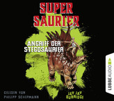 Supersaurier - Angriff der Stegosaurier, 4 Audio-CDs