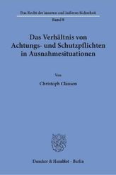 Das Verhältnis von Achtungs- und Schutzpflichten in Ausnahmesituationen.