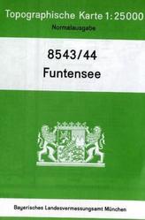 Topographische Karte Bayern Funtensee