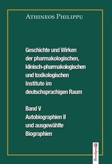 Geschichte und Wirken der pharmakologischen, klinisch-pharmakologischen und toxikologischen Institute im deutschsprachigen Raum.