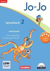2. Jahrgangsstufe, Arbeitsheft Vereinfachte Ausgangsschrift mit CD-ROM