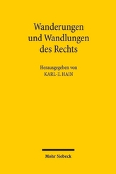 Wanderungen und Wandlungen des Rechts